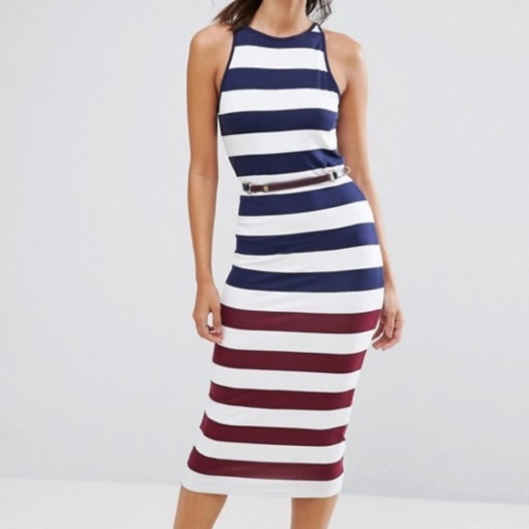 Ted Baker Dresses & Skirts - NWT Ted Baker Rowing Stripe Dress w/ Belt